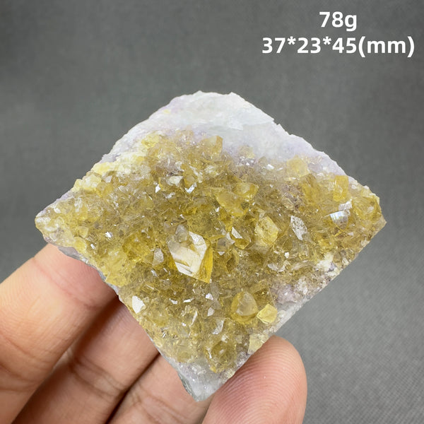 Yellow Barite Mineral Quartz-ToShay.org