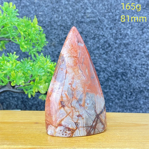 Blue Lace Agate Torch-ToShay.org