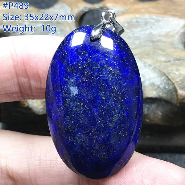 Blue Lapis Lazuli Pendant-ToShay.org