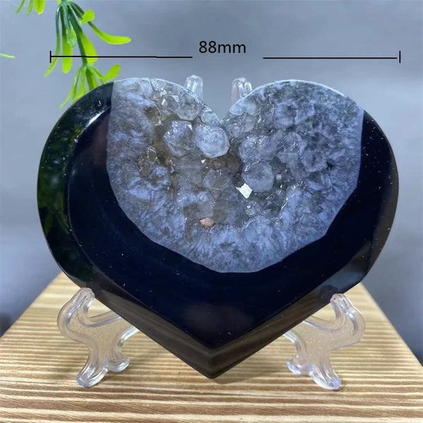 Black Agate Heart-ToShay.org