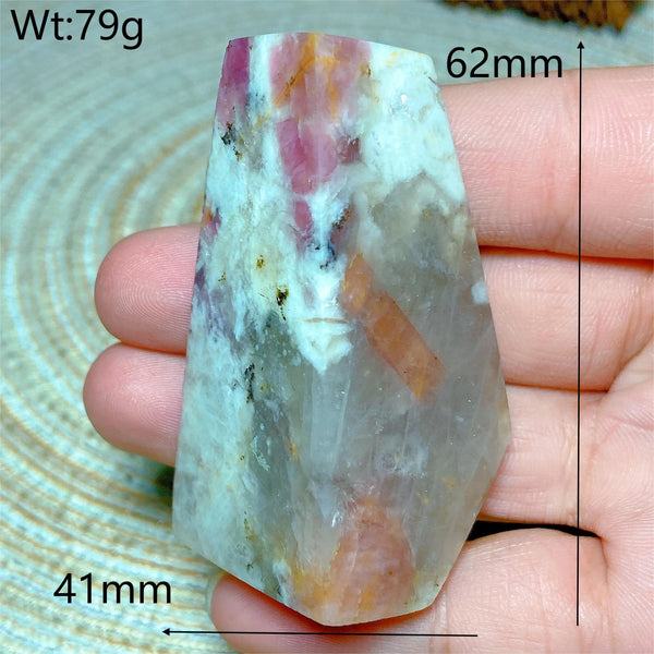 Pink Tourmaline Slice-ToShay.org
