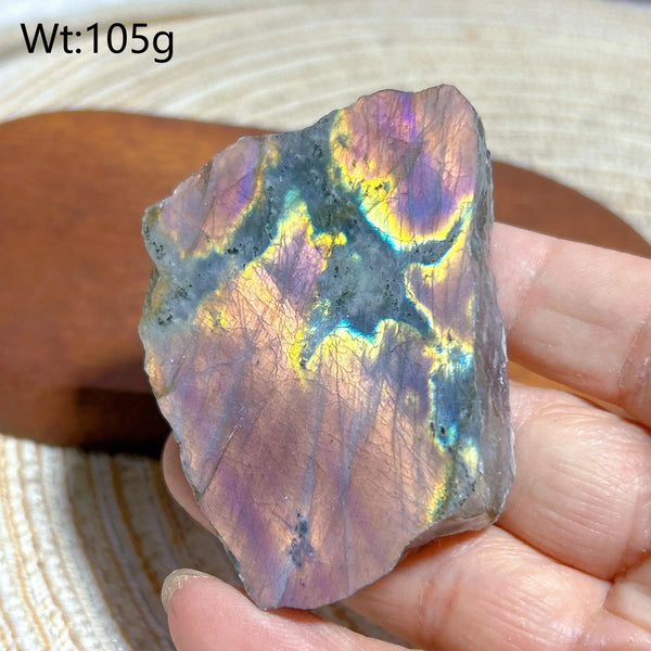 Purple Labradorite Slice-ToShay.org