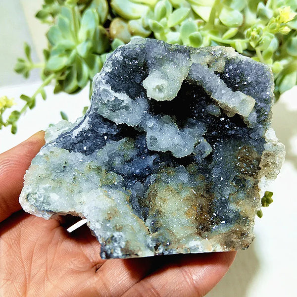 Blue Fluorite Sphalerite Cluster-ToShay.org