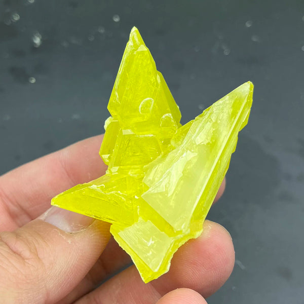Yellow Sulfur Rock Quartz-ToShay.org