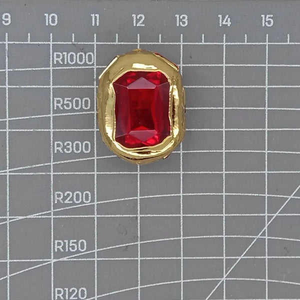 Red Glass Beads-ToShay.org