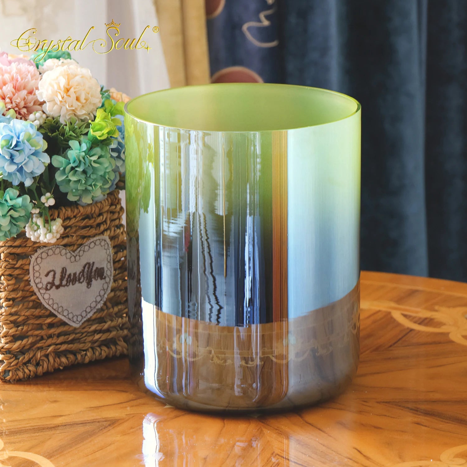 Crystal Soul 6.2" 440Hz E Customizable High-end Crystal Singing Bowl for Meditation Yoga Source Manufacturer-ToShay.org