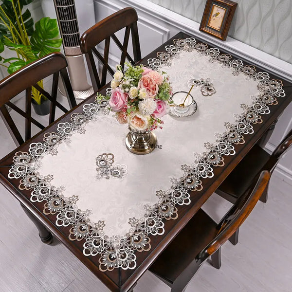 Embroidered Table Cloth-ToShay.org