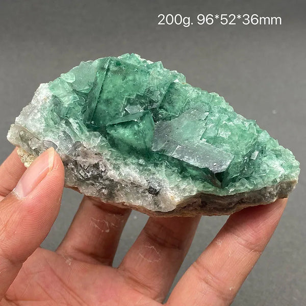 Green Fluorite Crystal-ToShay.org