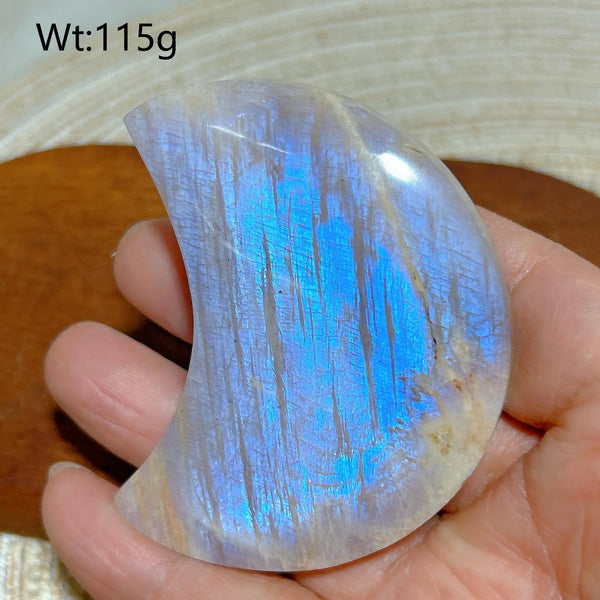 Blue Falshy Moonstone Moon-ToShay.org