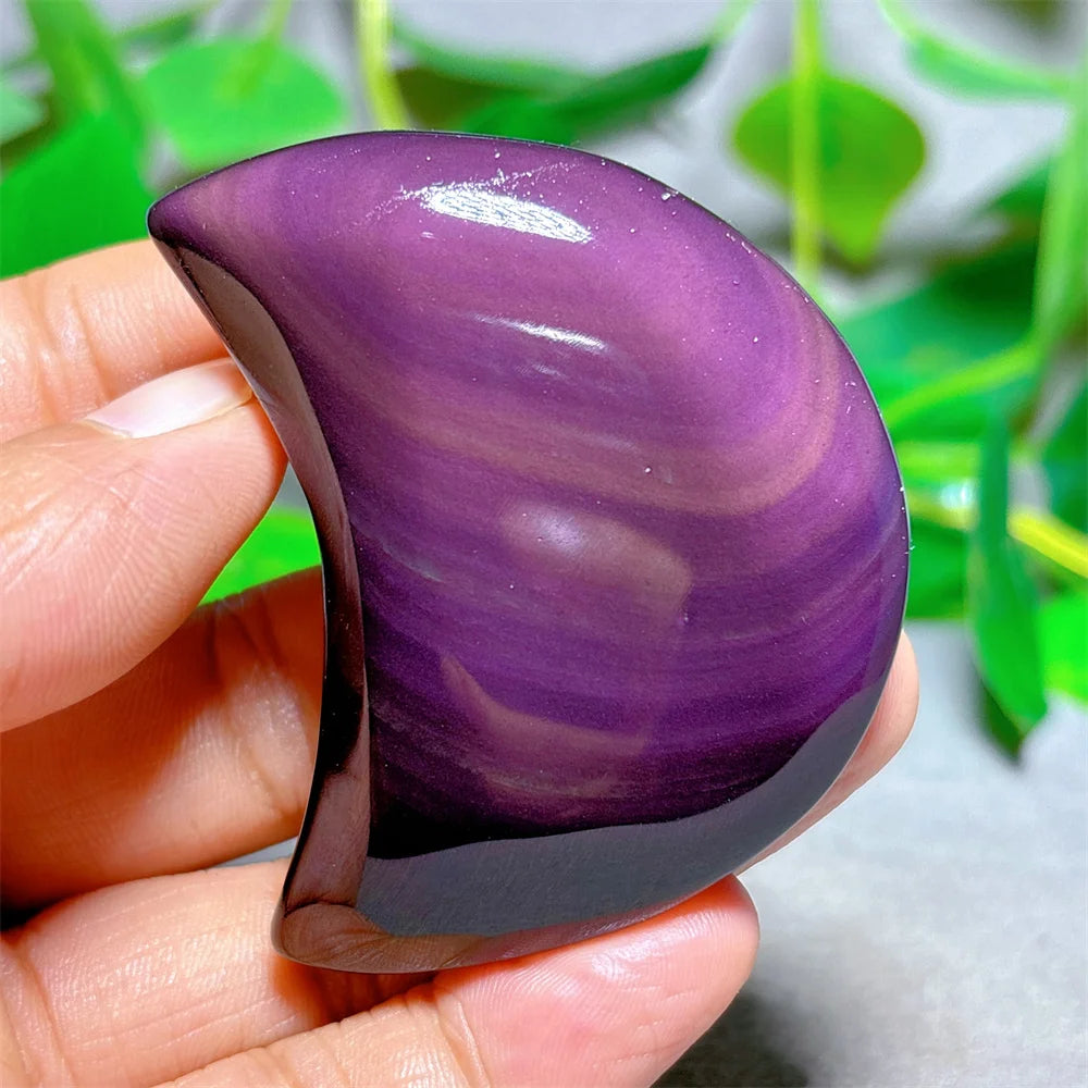 Rainbow Obsidian Moon-ToShay.org