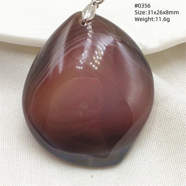 Red Lace Agate Pendant-ToShay.org
