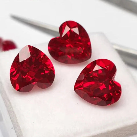 Red Ruby Diamond Heart-ToShay.org
