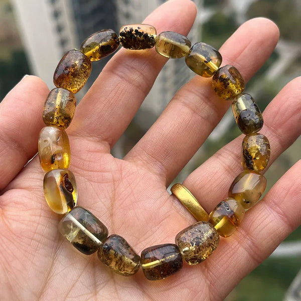 Yellow Amber Bracelet-ToShay.org