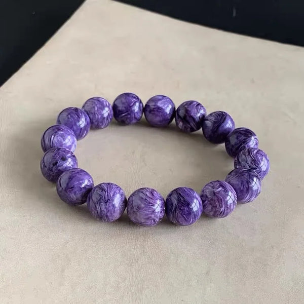 Purple Charoite Bracelet-ToShay.org