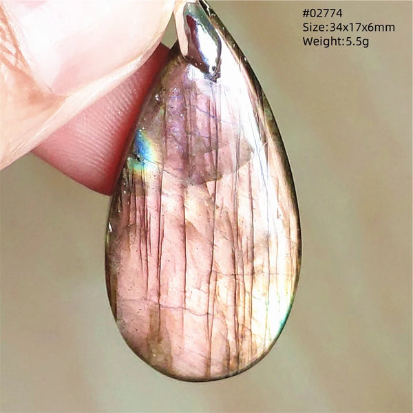 Rainbow Labradorite Pendant-ToShay.org
