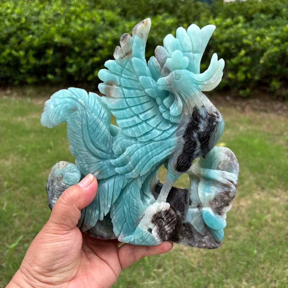 Blue Amazonite Quartz Phoenix-ToShay.org