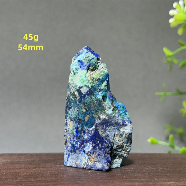 Blue Azurite Wand-ToShay.org