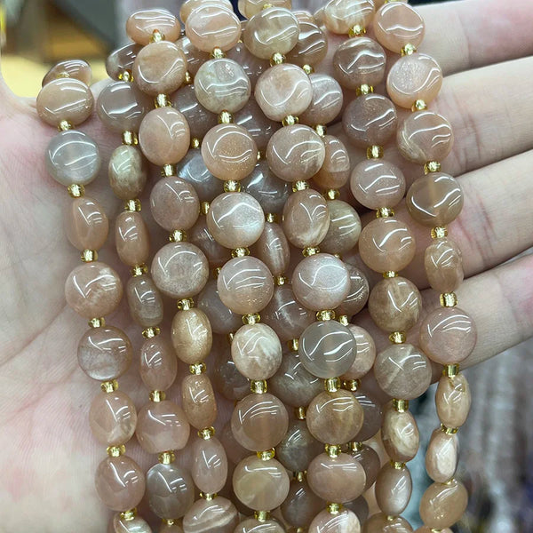 Caramel Sunstone Beads-ToShay.org