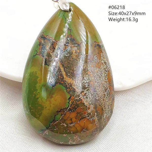 Green Turquoise Pendant-ToShay.org