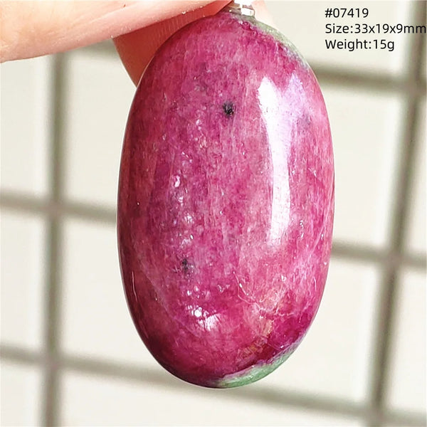 Red Ruby Zoisite Light Pendant-ToShay.org