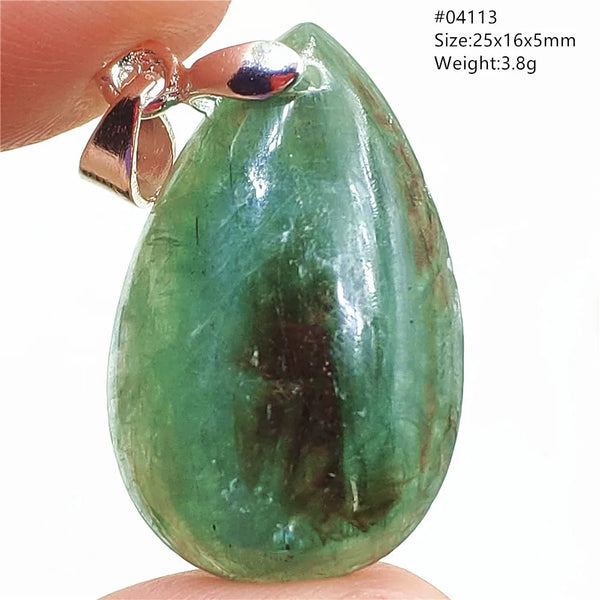 Green Kyanite Pendant-ToShay.org