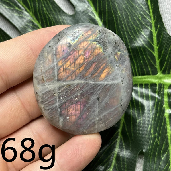 Purple Labradorite Palm Stone-ToShay.org