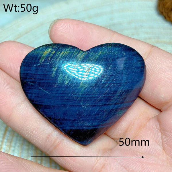 Blue Tiger Eye Heart-ToShay.org