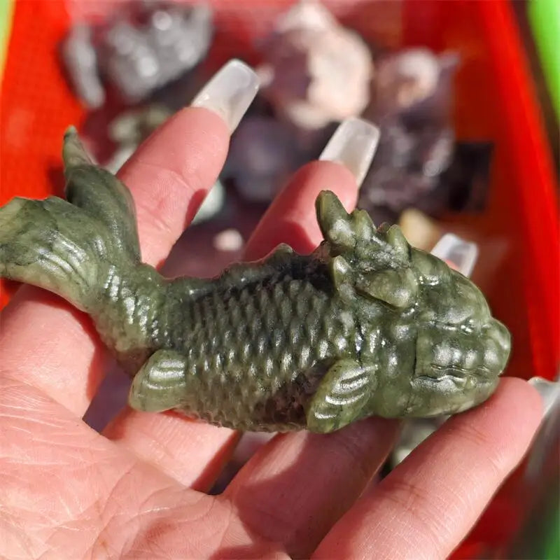 Green Ophiolite Dragon Fish-ToShay.org