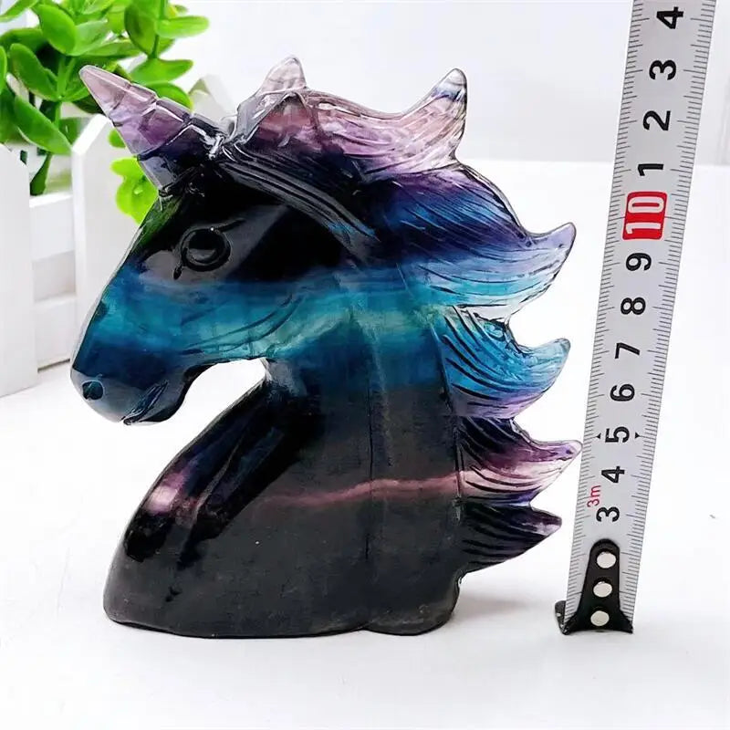 Rainbow Fluorite Unicorn-ToShay.org