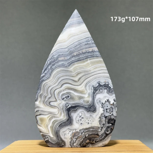 Black Striped Agate Torch-ToShay.org