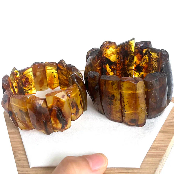 Yellow Amber Bracelet-ToShay.org