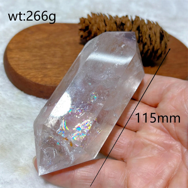 Clear Quartz Rainbow Point-ToShay.org