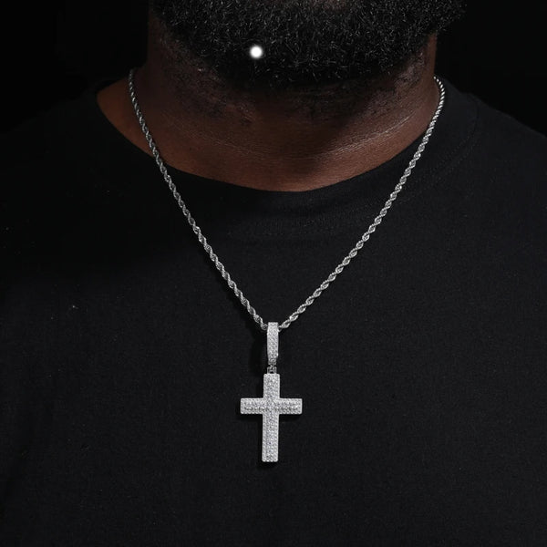Gold Diamond Cross Pendants-ToShay.org