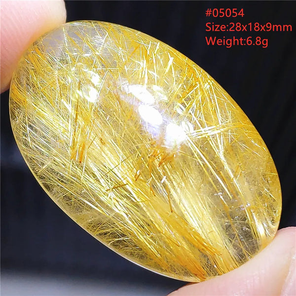 Gold Rutilated Quartz Pendant-ToShay.org