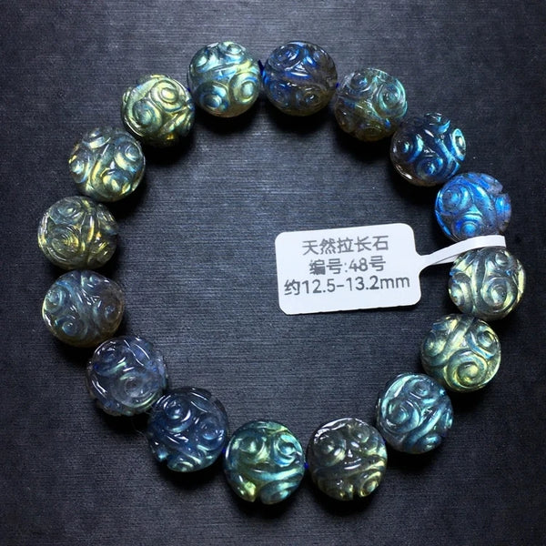 Blue Light Labradorite Bracelet-ToShay.org