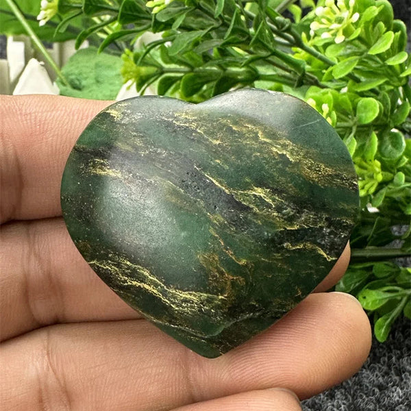 Green Emerald Stone Heart-ToShay.org