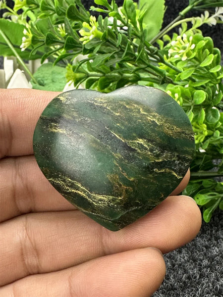 Green Emerald Stone Heart-ToShay.org