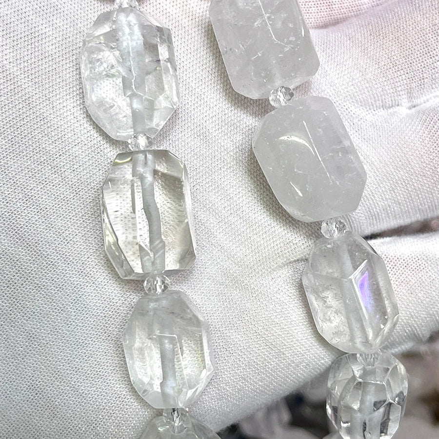 White Crystal Beads-ToShay.org