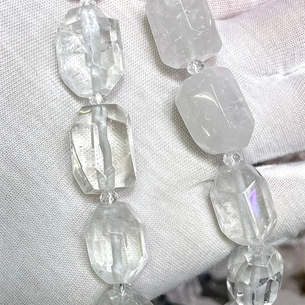 White Crystal Beads-ToShay.org