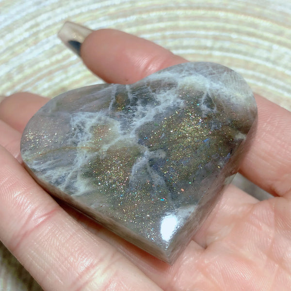 Blue Rainbow Moonstone Hearts-ToShay.org