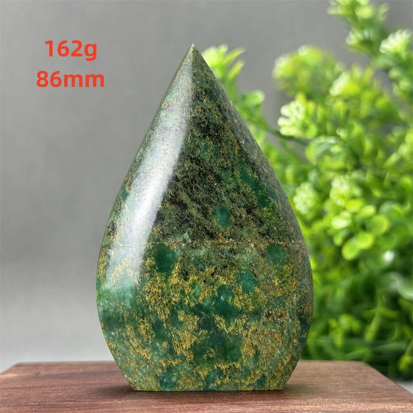 Green Emerald Agate Torch-ToShay.org