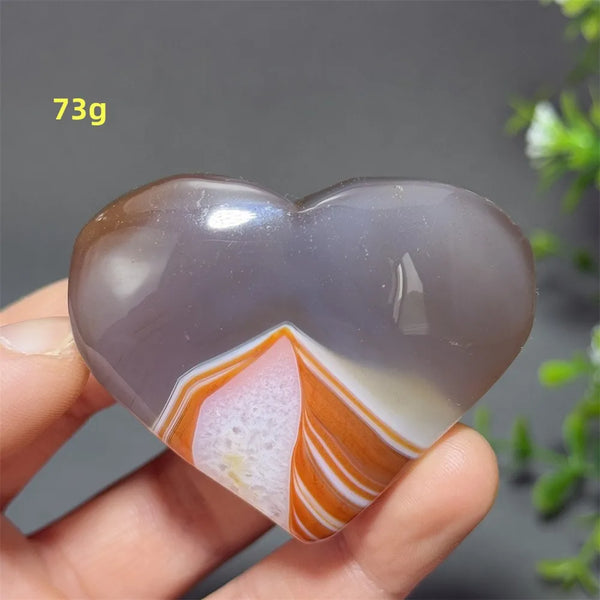Red Agate Heart-ToShay.org