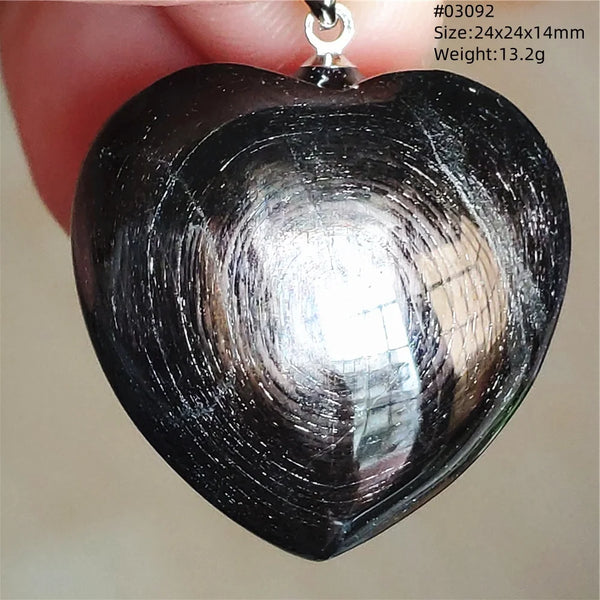 Black Hypersthene Pendant-ToShay.org