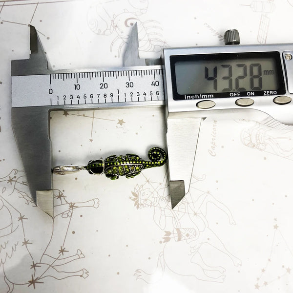 Green Lizard Charm-ToShay.org