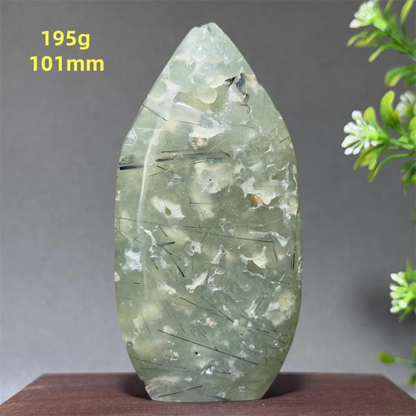 Green Grape Agate Torch-ToShay.org