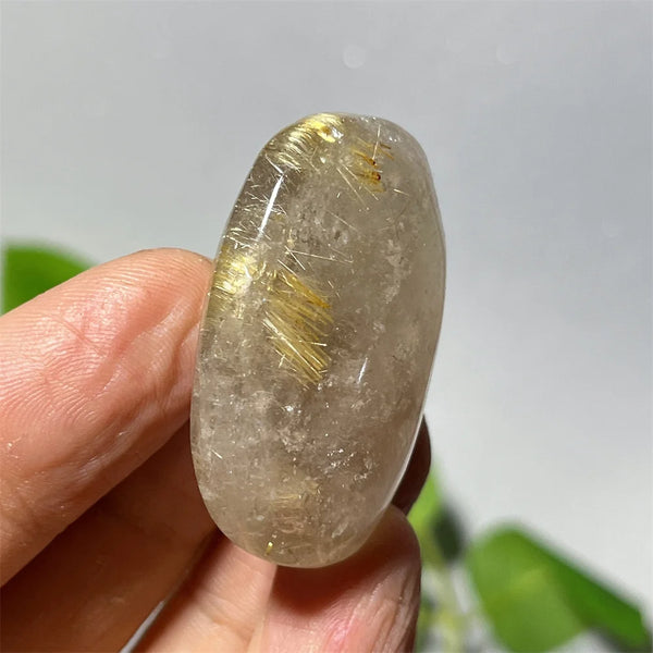 Gold Hair Rutile Quartz-ToShay.org