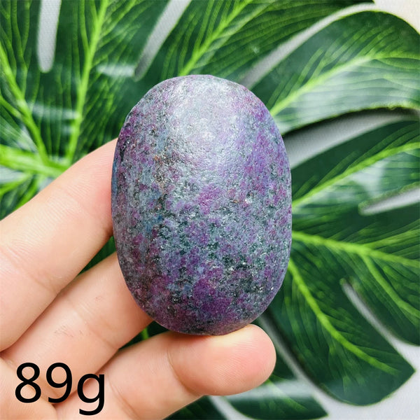 Ruby Sapphire Palm Stone-ToShay.org