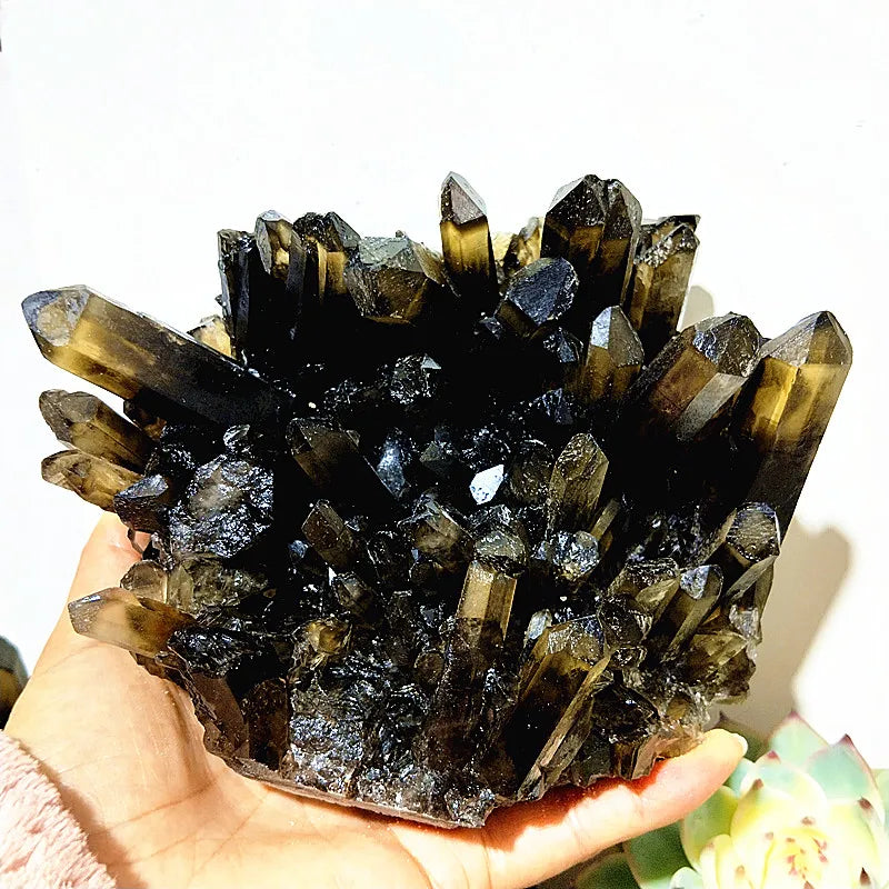 Smokey Tea Topaz Cluster-ToShay.org
