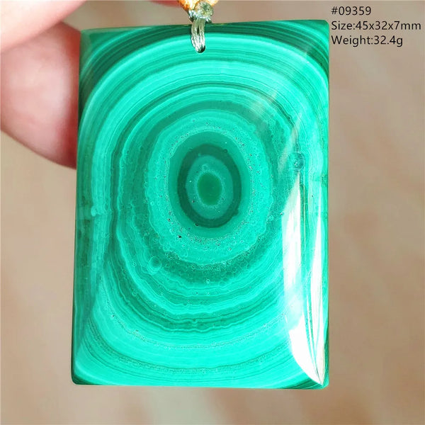 Green Malachite Pendant-ToShay.org