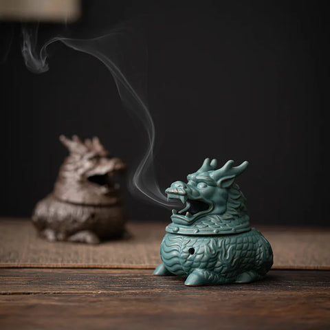 Dragon Incense Burner-ToShay.org
